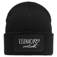 Beanie Eisenach verliebt Black Mütze