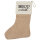 Weihnachtsstrumpf Amberg verliebt Beige