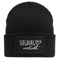 Beanie Siegburg verliebt Black Mütze
