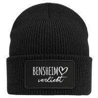 Beanie Bensheim verliebt Black Mütze