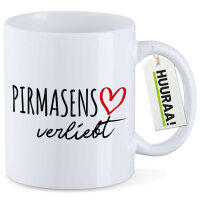 Kaffeetasse Pirmasens verliebt 330ml