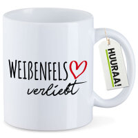 Kaffeetasse Weißenfels verliebt 330ml