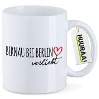 Kaffeetasse Bernau bei Berlin verliebt 330ml