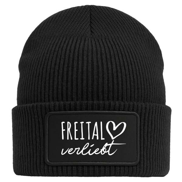 Beanie Freital verliebt Black Mütze