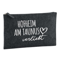 Kulturbeutel Hofheim am Taunus verliebt 1 Liter Filz...