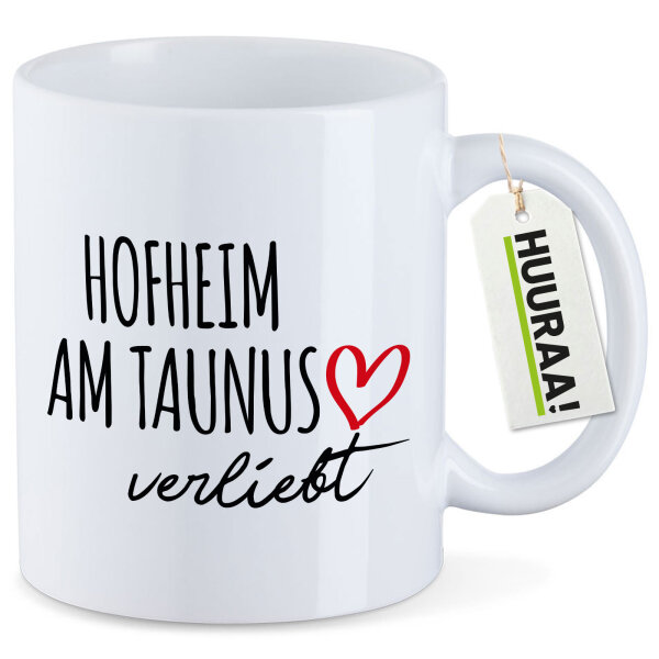 Kaffeetasse Hofheim am Taunus verliebt 330ml