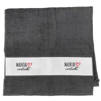 Handtuch Maintal verliebt 50x100cm