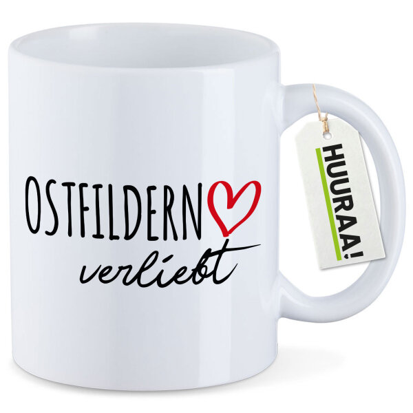 Kaffeetasse Ostfildern verliebt 330ml
