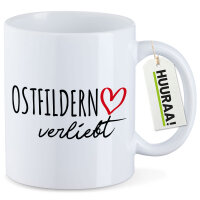 Kaffeetasse Ostfildern verliebt 330ml