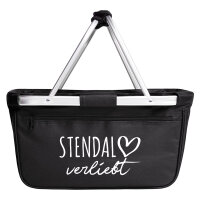 Einkaufskorb faltbar Stendal verliebt 20 Liter Tragekorb...