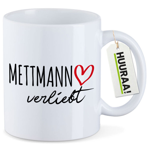 Kaffeetasse Mettmann verliebt 330ml