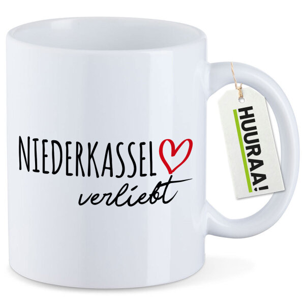 Kaffeetasse Niederkassel verliebt 330ml