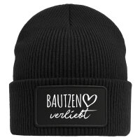 Beanie Bautzen verliebt Black Mütze