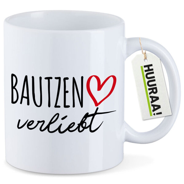 Kaffeetasse Bautzen verliebt 330ml