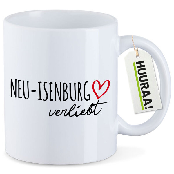 Kaffeetasse Neu-Isenburg verliebt 330ml