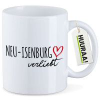 Kaffeetasse Neu-Isenburg verliebt 330ml