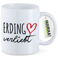 Kaffeetasse Erding verliebt 330ml