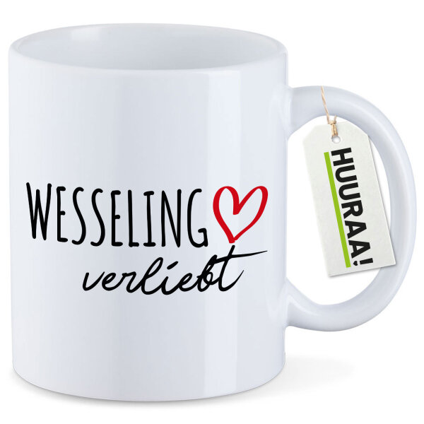 Kaffeetasse Wesseling verliebt 330ml