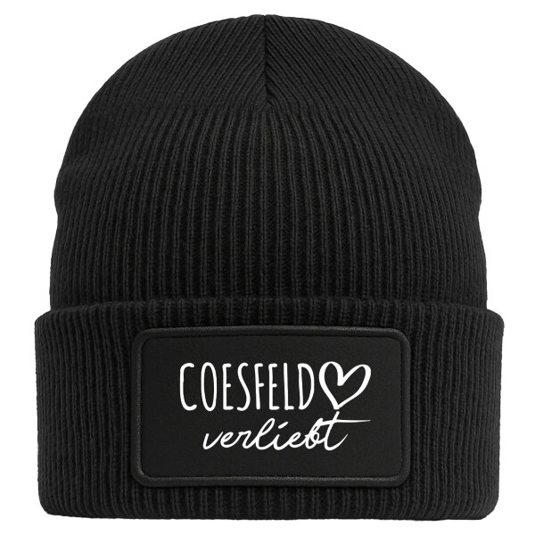 Beanie Coesfeld verliebt Black Mütze
