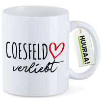 Kaffeetasse Coesfeld verliebt 330ml