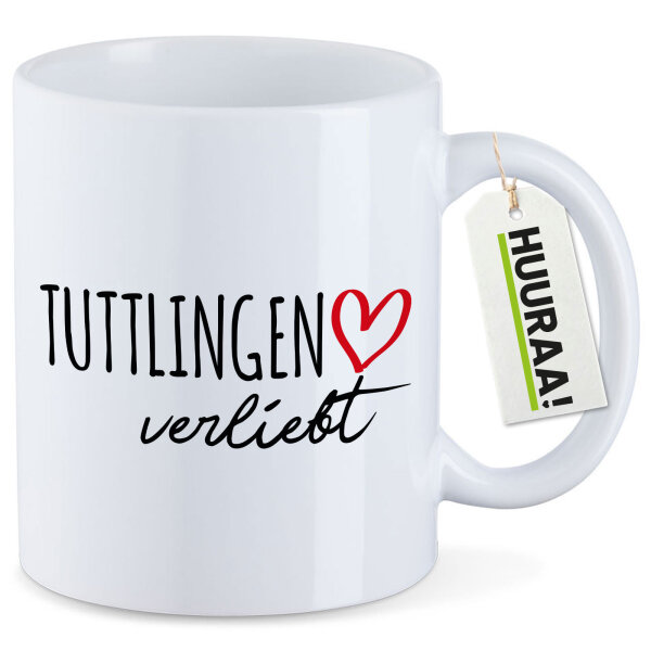 Kaffeetasse Tuttlingen verliebt 330ml