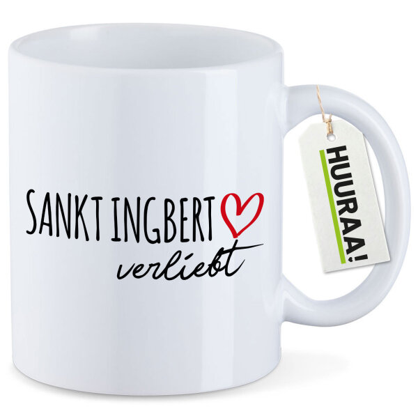 Kaffeetasse Sankt Ingbert verliebt 330ml