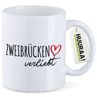 Kaffeetasse Zweibrücken verliebt 330ml