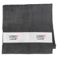 Handtuch Geldern verliebt 50x100cm