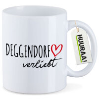Kaffeetasse Deggendorf verliebt 330ml