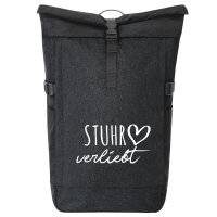Kurierrucksack Stuhr verliebt 30-44 Liter Black Melange