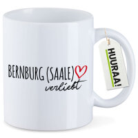 Kaffeetasse Bernburg (Saale) verliebt 330ml