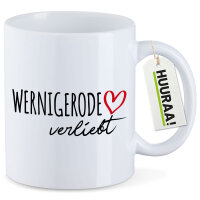 Kaffeetasse Wernigerode verliebt 330ml