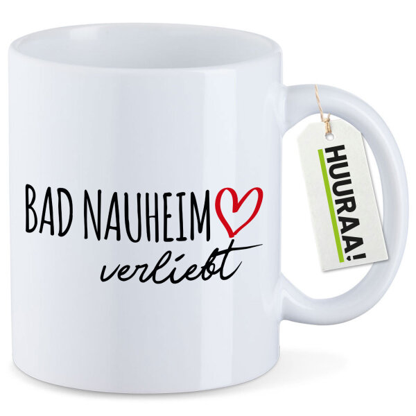 Kaffeetasse Bad Nauheim verliebt 330ml