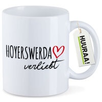 Kaffeetasse Hoyerswerda verliebt 330ml