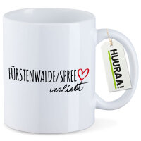 Kaffeetasse Fürstenwalde/Spree verliebt 330ml