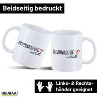 Kaffeetasse Fürstenwalde/Spree verliebt 330ml