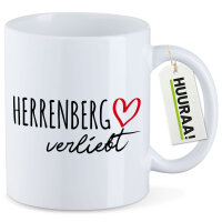 Kaffeetasse Herrenberg verliebt 330ml