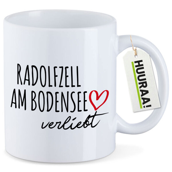 Kaffeetasse Radolfzell am Bodensee verliebt 330ml