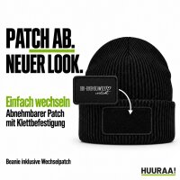 Beanie mit Patch Oer-Erkenschwick verliebt Black
