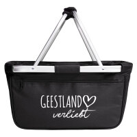 Einkaufskorb Geestland verliebt 20 Liter Black