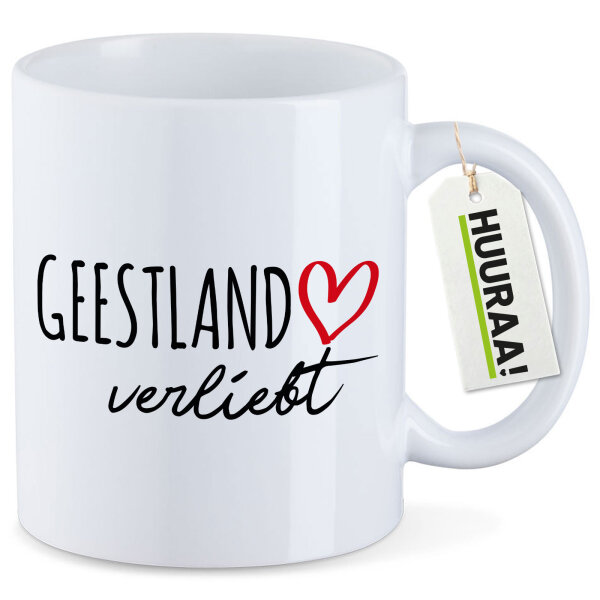 Kaffeetasse Geestland verliebt 330ml