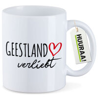 Kaffeetasse Geestland verliebt 330ml