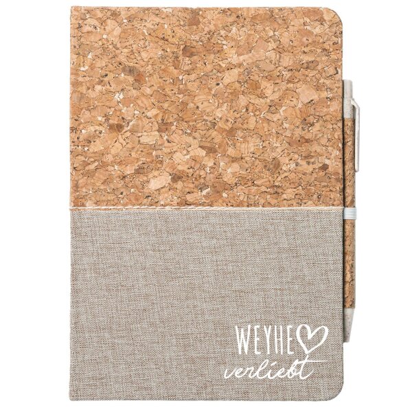 Notizbuch Weyhe verliebt Din A5 80 Blatt