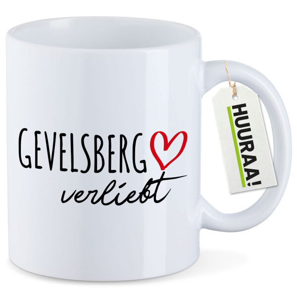 Kaffeetasse Gevelsberg verliebt 330ml