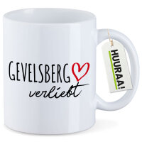 Kaffeetasse Gevelsberg verliebt 330ml