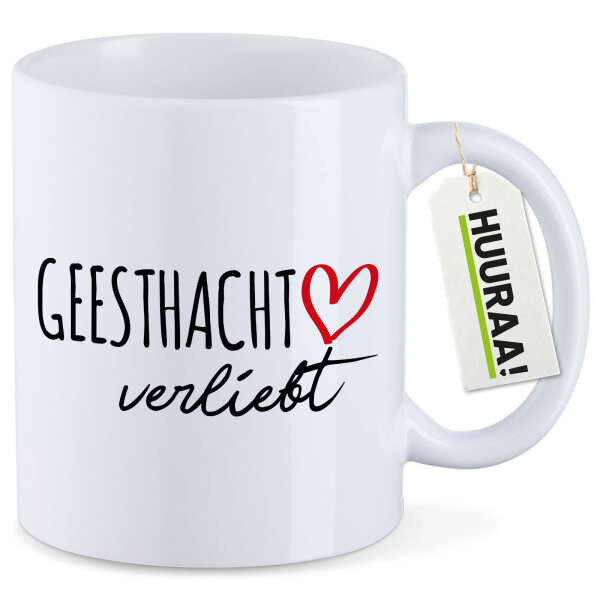 Kaffeetasse Geesthacht verliebt 330ml