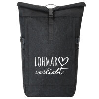 Kurierrucksack Lohmar verliebt 30-44 Liter Black Melange