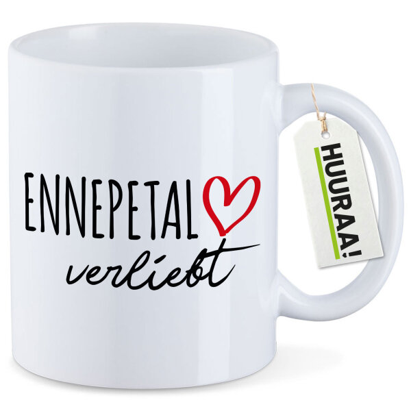 Kaffeetasse Ennepetal verliebt 330ml