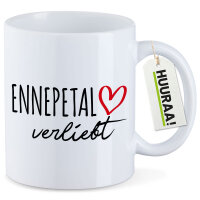 Kaffeetasse Ennepetal verliebt 330ml