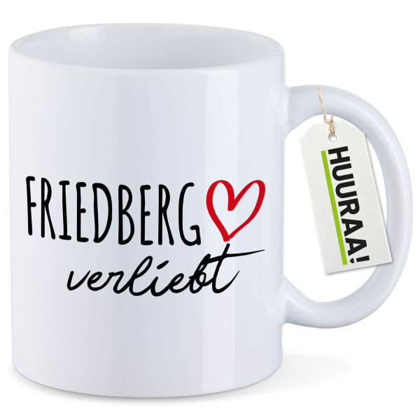 Kaffeetasse Friedberg verliebt 330ml